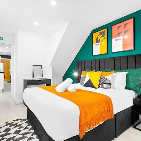 Luxury 3 Bedroom Apartment - Terrace - Near City Centre - Wifi - Smart Tv 1Mr Birmingham Luaran gambar