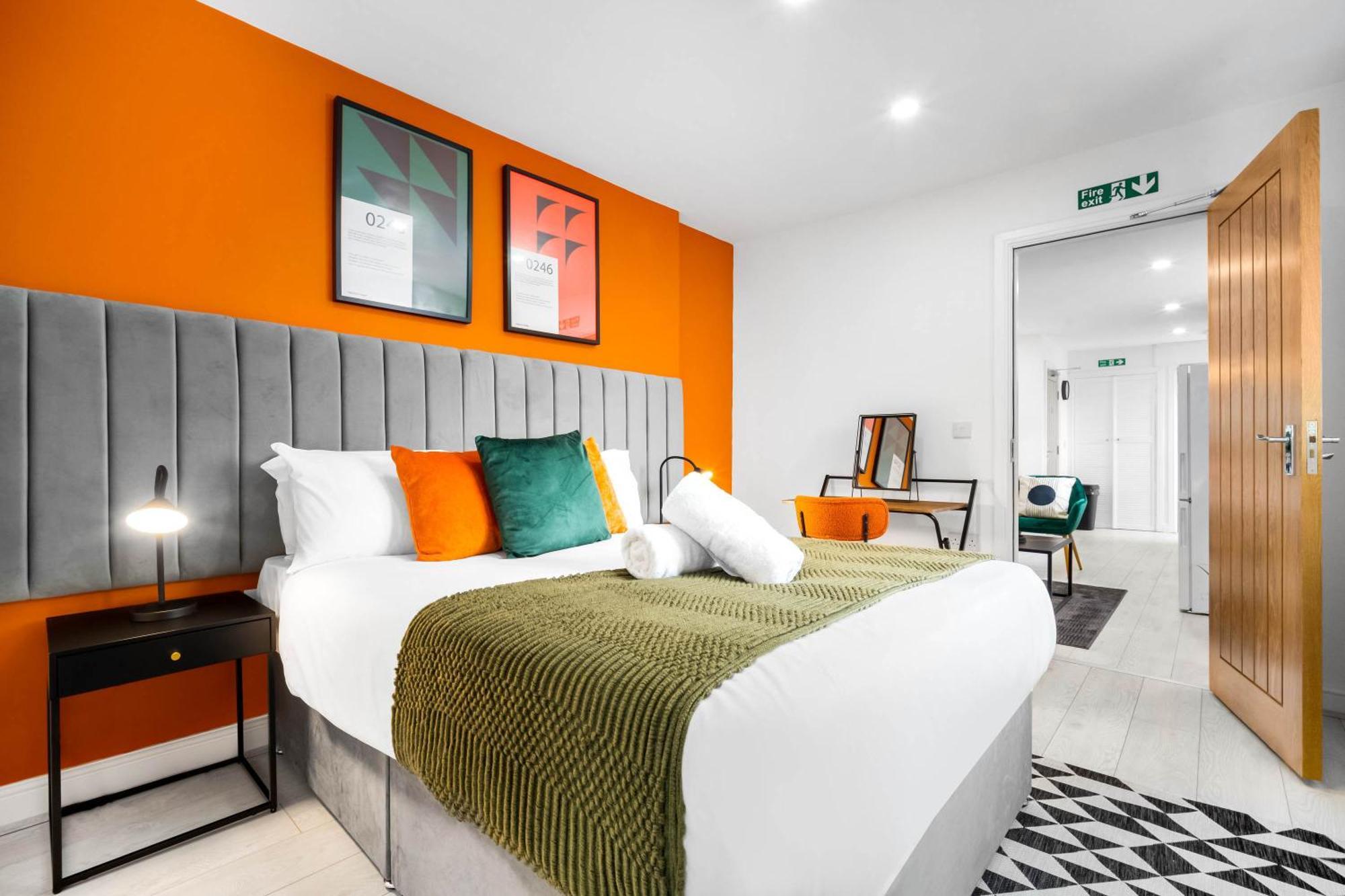 Luxury 3 Bedroom Apartment - Terrace - Near City Centre - Wifi - Smart Tv 1Mr Birmingham Luaran gambar