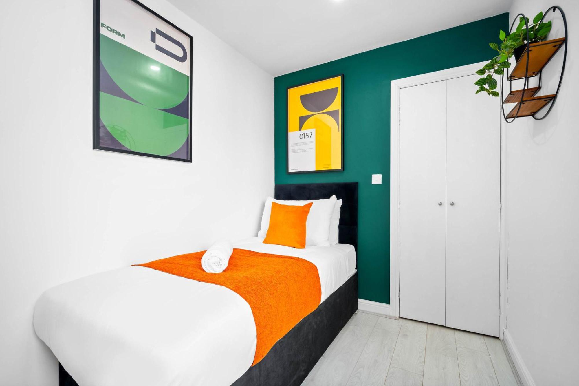 Luxury 3 Bedroom Apartment - Terrace - Near City Centre - Wifi - Smart Tv 1Mr Birmingham Luaran gambar
