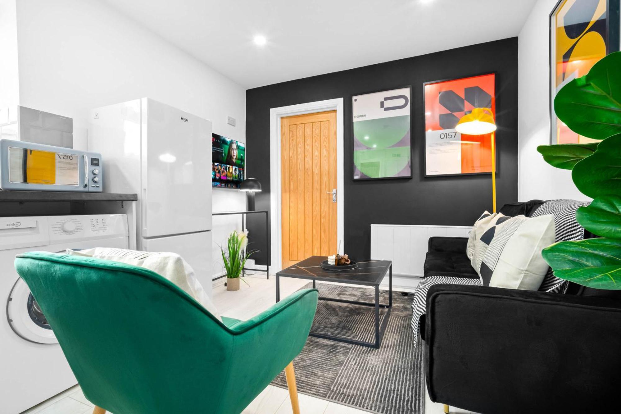 Luxury 3 Bedroom Apartment - Terrace - Near City Centre - Wifi - Smart Tv 1Mr Birmingham Luaran gambar